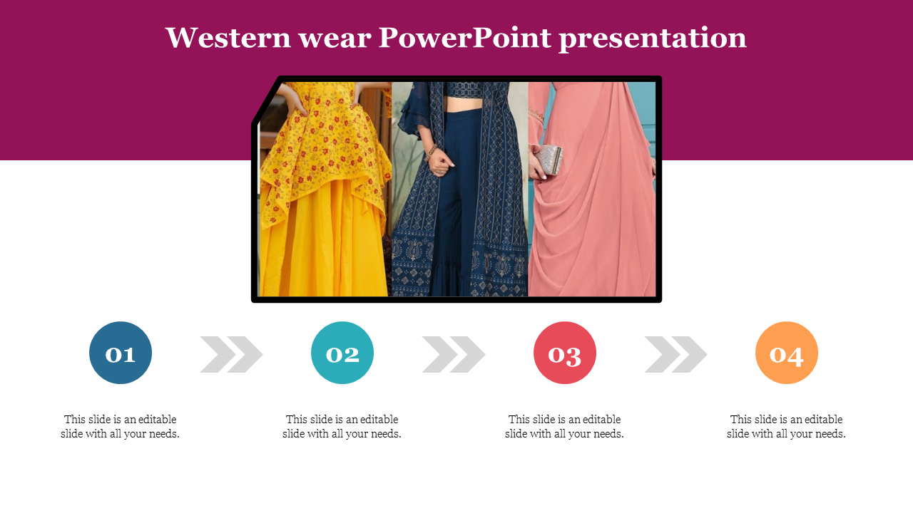 Stunning Western Wear PowerPoint Presentation Template